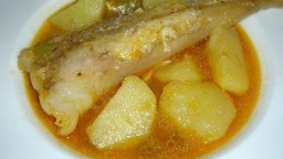Recepta de cuina de Cua de rap amb patates